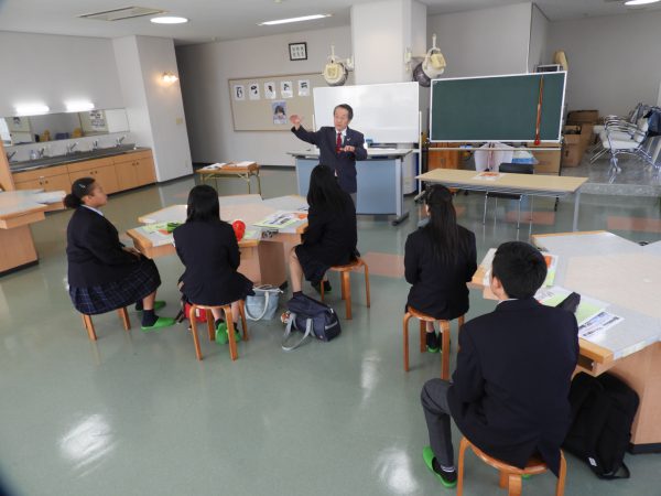 岡山御津高校1年生 岡山県理容美容専門学校 けんりび